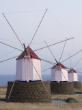 Portela Windmills at Dusk