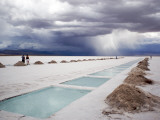 Storm Burst over Salt Pan Salinas Grandes