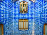 Interior of Casa Batllo by Antoni Gaudi