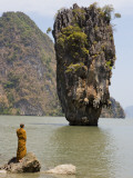 Thai Monk at Ko Phing Kan (James Bond Island)
