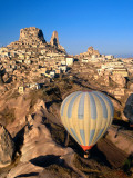Hot-Air Ballooning over Town