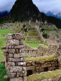 Huayna Picchu from Grounds of Inca Ruins