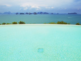 View from Infinity Pool at Six Senses Destination Spa Phuket