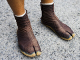 Rickshaw Driver's Shoes