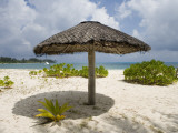 Sun Shade on Beach  Taj Denis Island Resort  Denis Island  Seychelle