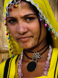 Portrait of Woman at Camel Fair