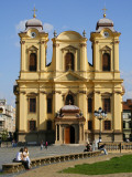 Baroque Roman Catholic Cathedral of St George on Piata Unirii