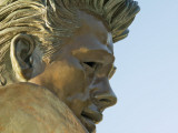Bust Detail of James Dean at Griffith Observatory