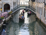 Gondolas in Small Canal