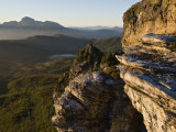 Frenchmans Cap from Raglan Range at Sunrise