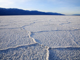 Encrusted Salt Flats at Badwater Basin