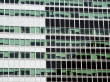 Pattern of High-Rise Office Windows  Lower Manhattan