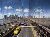 Brooklyn Bridge with South Manhattan in Background