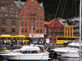Old Buildings and Boats in Bryggen