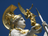 Detail of Athena Fountain at Parliament Building