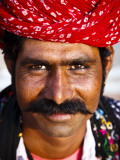 Portrait of Man at Camel Fair