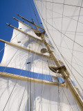 Star Clippers' Star Flyer Sailing Ship in the Aegean Sea