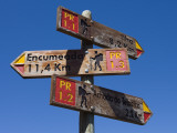 Walking Track Distance Signs