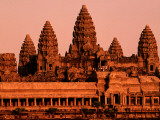 Sunrise over the Ancient Site of Angkor Wat