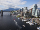 Burrard Bridge  False Creek and Downtown from Granville Street Bridge