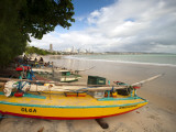 Fishing Boats  Praia Do Ponta Negra Beach
