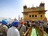 Crowds Waiting to Enter Golden Temple