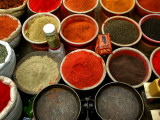 Spices for Sale at Illegal Market