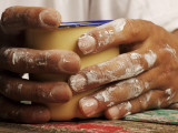 Hands Holding Mug