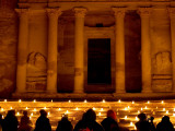 Treasury Lit Up by Hundreds of Lanterns During 'Petra at Night