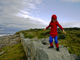 Child Dressed as Spiderman at Maroubra Beach