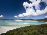 Whitehaven Beach from the Lookout on Whitsunday Island