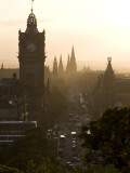 Edinburgh from Calton Hill at Sunset