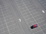 Arial of Parked Car