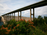 First Span of Krk Bridge from Mainland to Sv Marko over Mala Passage