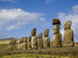 Moai Statues at Ahu Tongariki