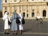 Nuns with St Peter's in Background