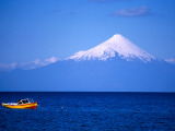 Boat on Lake Llanquihue