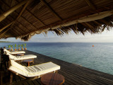 Looking Out to Sea from the Punta Caracol Hotel Verandah