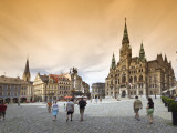 Namesti Benese with Town Hall