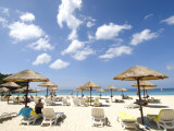 Umbrellas on Beach