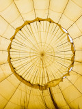 Inside of an Inflating Hot-Air Balloon
