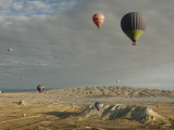 Hot-Air Balloons Ride over Cappadocia