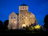 Turku Castle at Night