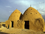 Conical Mud-Brick Beehive Houses  Central Syria