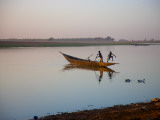 Boys Swimming in Niger River