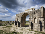 Arch of Triumph at Ruined Roman City of Volubilis