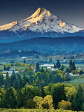 Mount Hood at Dawn from Panorama Point County Park in Hood River