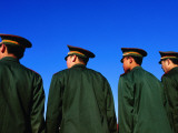 Chinese Soldiers on Parade