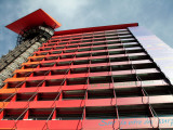 Exterior View of Radical Design Hotel-Hotel Puerta America by Architect Jean Nouvel