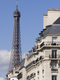 Eiffel Tower and Apartment Building